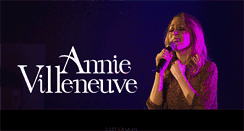 Desktop Screenshot of annievilleneuve.com